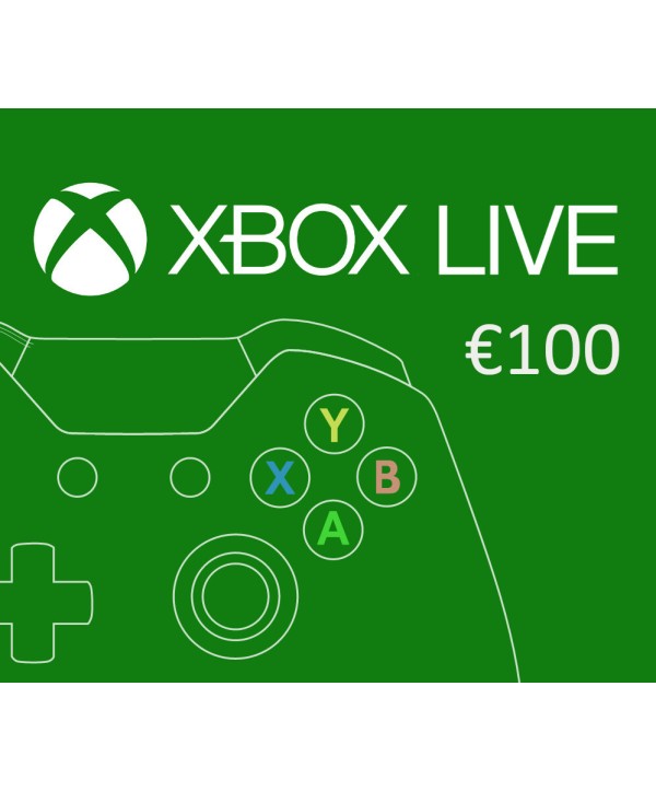 XBOX Live €100 Prepaid Card- duplicate Xbox 360 Key GERMANY